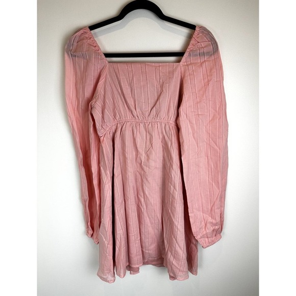 NWT Daisy Street Mini Milkmaid Poplin Tie Front Dress XS - Picture 6 of 8